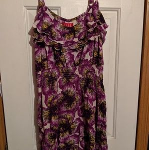 Purple flower dress